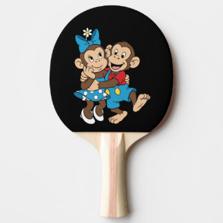Zina and Mimo are flirting. Ping Pong Paddle