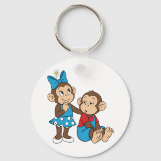 Zina and Mimo: Love and indifference Key Ring