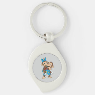 zina on mimo's back key ring