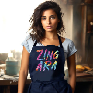 Zingara (Gypsy) Tie Dye Funny Italian Apron