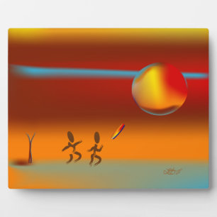 Zinglees ~ Disc Chase 2 Plaque