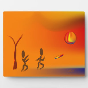 Zinglees ~ Disc Chase Plaque