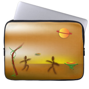 Zinglees ~ Landed Laptop Sleeve