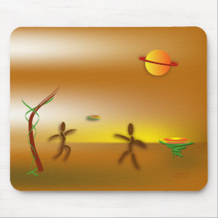 Zinglees ~ Landed Mouse Pad