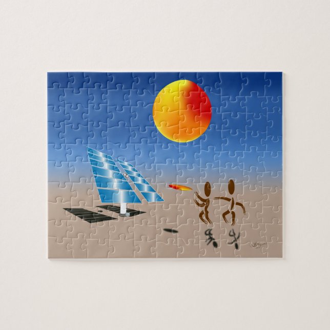 Zinglees ~ Solar Energy Jigsaw Puzzle (Horizontal)