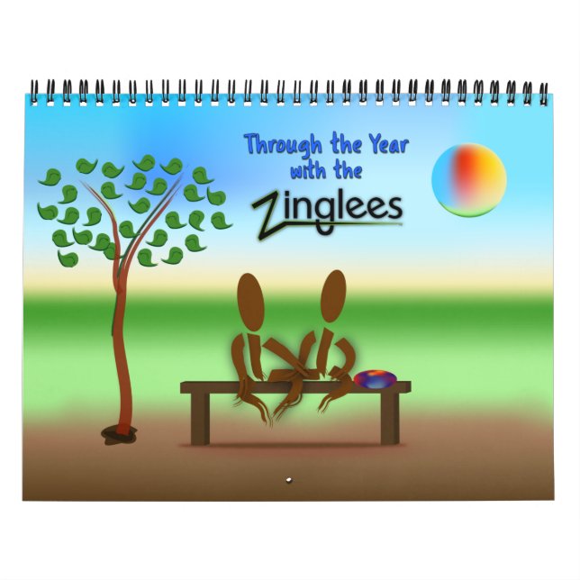 Zinglees ~ Through the Year Calendar (Cover)