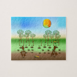 Zinglees ~ Trees Jigsaw Puzzle