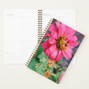 Zinnia Daily Planner - Original Photography