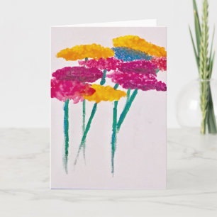 Zinnia Fun Card