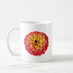 Zinnia in Shades of Orange Coffee Mug