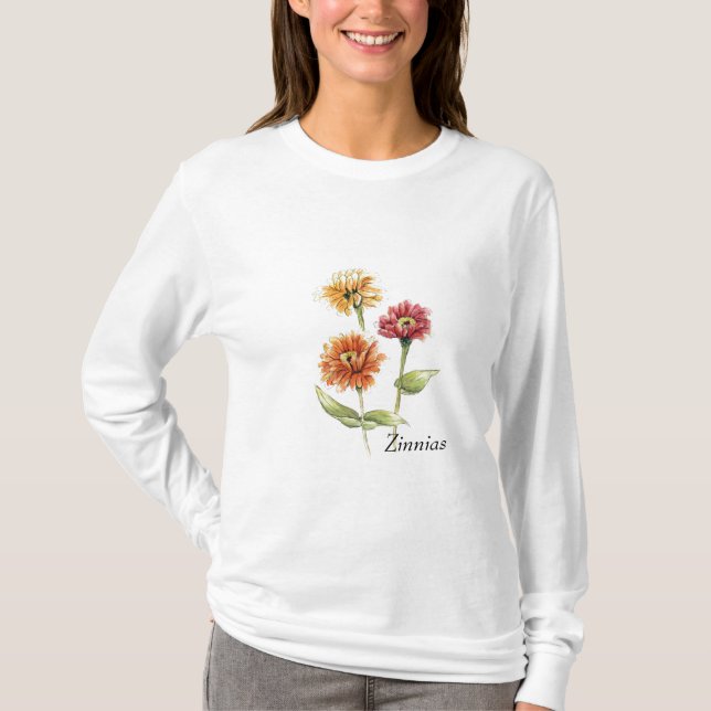 Zinnia Long-Sleeved Shirt (Front)