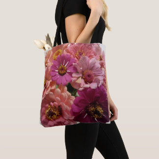 Zinnia lovers tote bag!