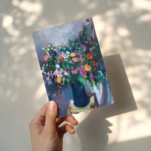 Zinnias and Asters   Arthur Beecher Carles Card