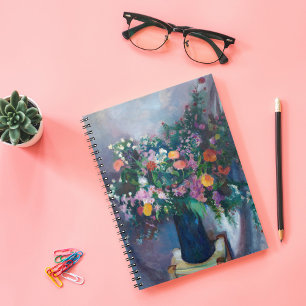 Zinnias and Asters   Arthur Beecher Carles Notebook