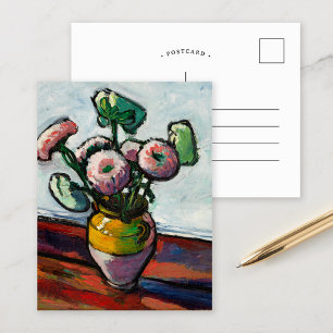 Zinnias Henry Lyman Saÿen Postcard