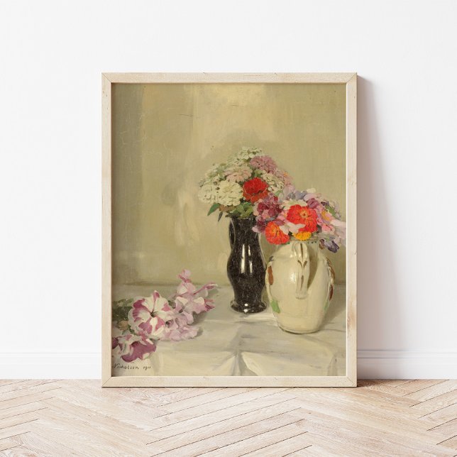 Zinnias | William Nicholson Poster (Creator Uploaded)