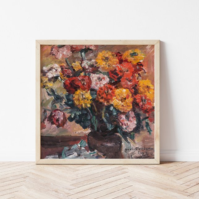 Zinnien | Lovis Corinth Poster (Creator Uploaded)
