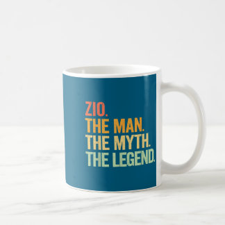 Zio Man Myth Legend Retro Design Coffee Mug