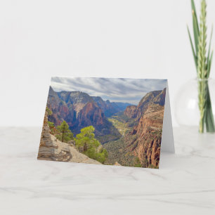 Zion Canyon Utah Card