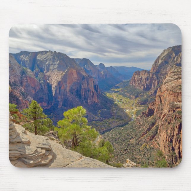 Zion Canyon | Utah Mouse Pad (Front)
