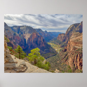 Zion Canyon   Utah Poster