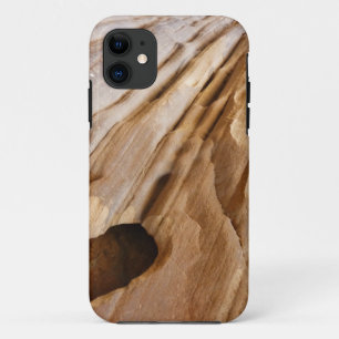 Zion Canyon Wall I Abstract Nature Photography iPhone 11 Case