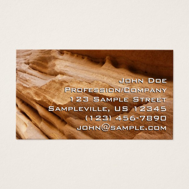 Zion Canyon Wall II Red Rock Abstract Photography (Front)