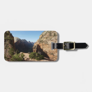 Zion from Angels Landing Trail Zion National Park Luggage Tag