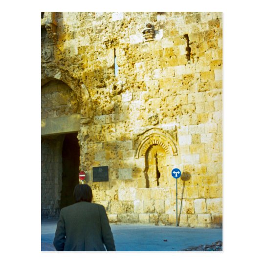 Zion Gate, Jerusalem Postcard