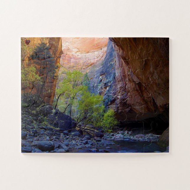 Zion Mountain Utah Jigsaw Puzzle (Horizontal)