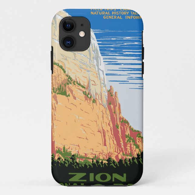Zion National Park Case-Mate iPhone Case (Back)