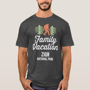 Zion National Park Family Vacation T-Shirt