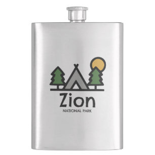 Zion National Park Hip Flask