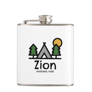 Zion National Park Hip Flask