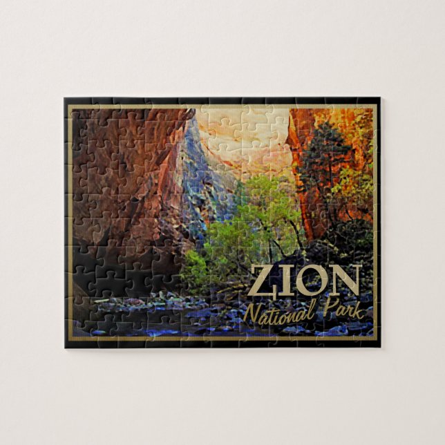 Zion National Park Jigsaw Puzzle (Horizontal)