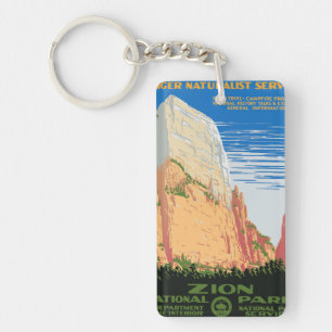 Zion National Park Key Ring