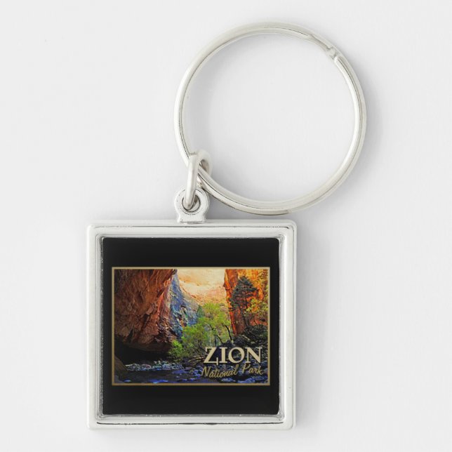 Zion National Park Key Ring (Front)