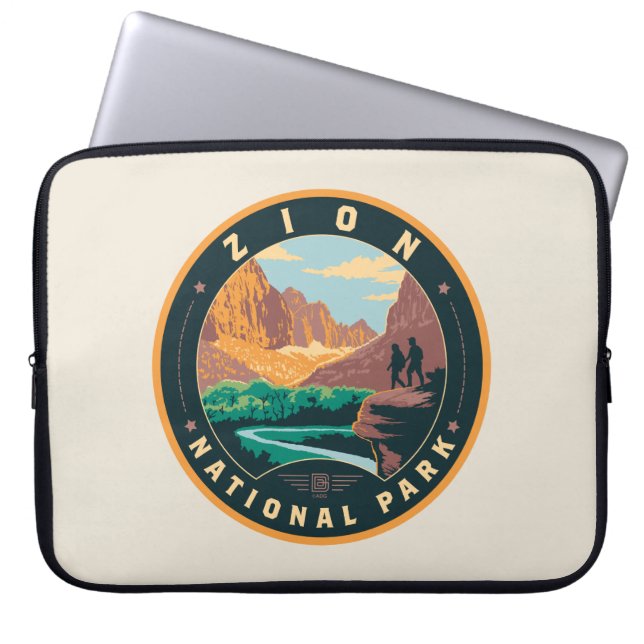 Zion National Park Laptop Sleeve (Front)