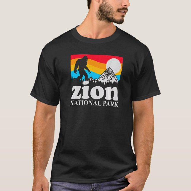 Zion National Park Love To Visit American National T-Shirt (Front)