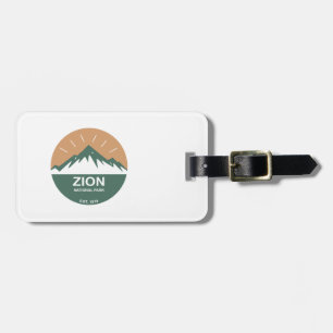 Zion National Park Luggage Tag