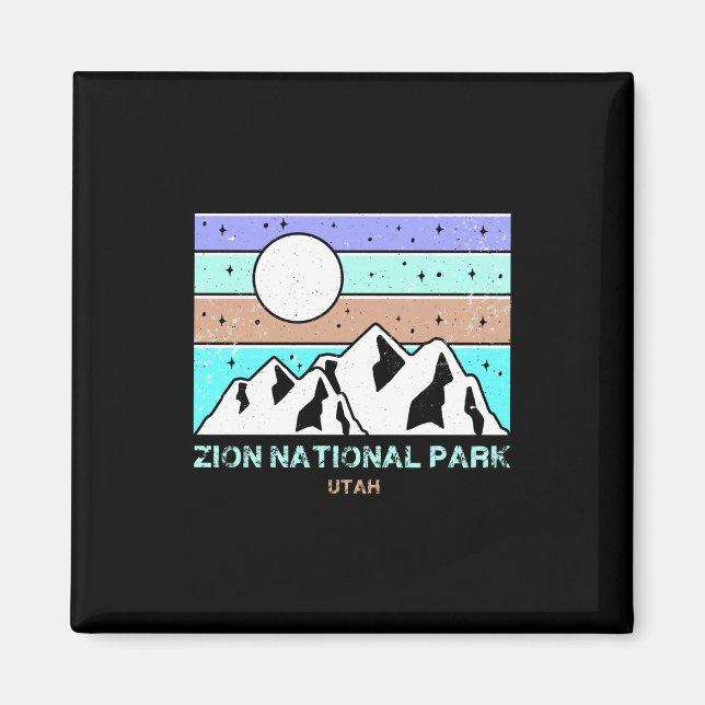 Zion National Park Magnet (Front)