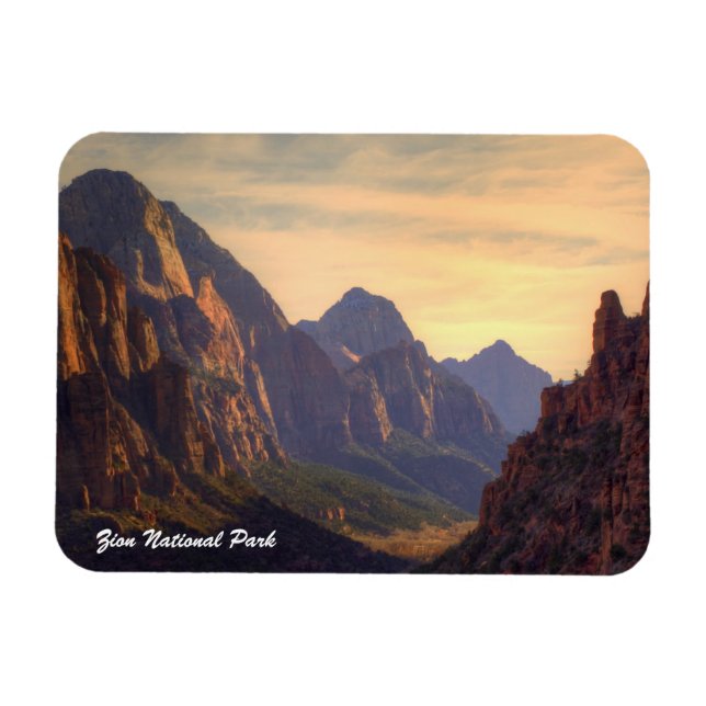 Zion National Park Magnet (Horizontal)