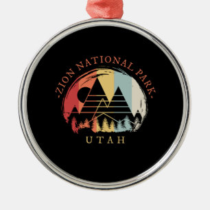 Zion National Park Metal Ornament