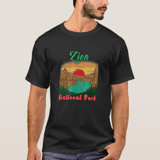 Zion National Park Mountain Utah Visitor Tourist T-Shirt