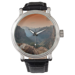 Zion National Park Mountains Landscape Watch