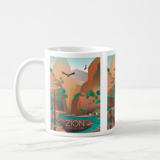 Zion National Park Mug (Left)