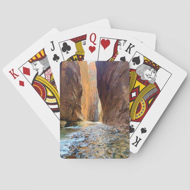 Zion National Park Playing Cards, The Narrows Hike Playing Cards (Back)
