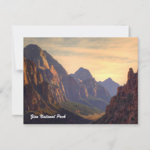Zion National Park Postcard