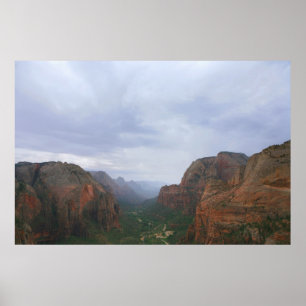 zion national park poster