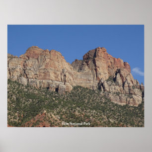 Zion National Park Poster